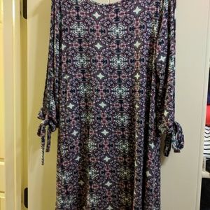 Pixley tie sleeve dress small from stitch fix